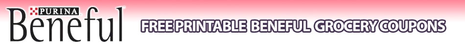 beneful free printable grocery coupons
